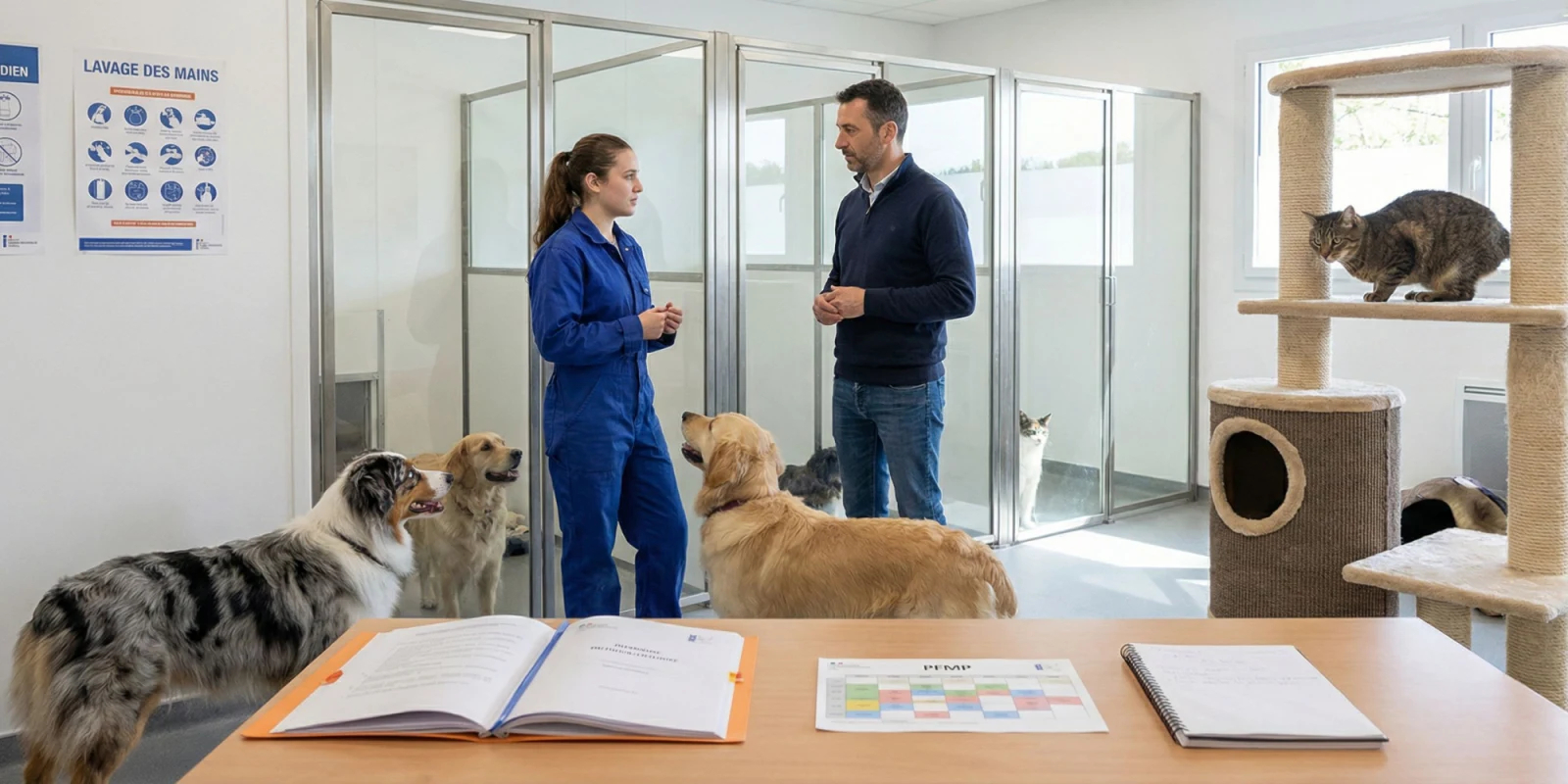 PFMP en Bac Pro CAEHSCF : Guide Complet pour Réussir ton Stage Canin-Félin