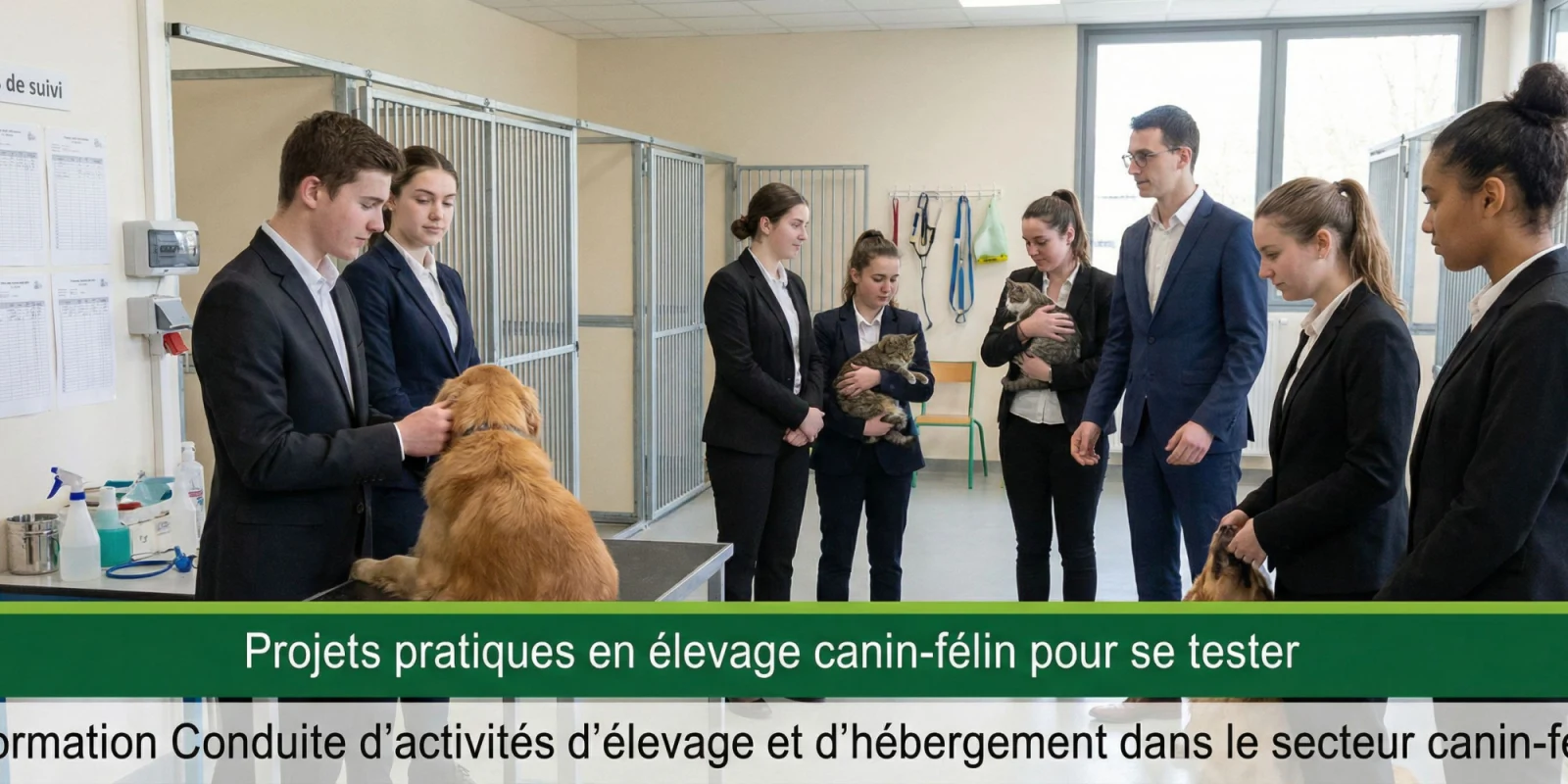 Autonomie en Élevage Canin-Félin : Les Projets Pratiques du Bac Pro CAEHSCF Autonomie en Élevage Canin-Félin : Les Projets Pratiques du Bac Pro CAEHSCF